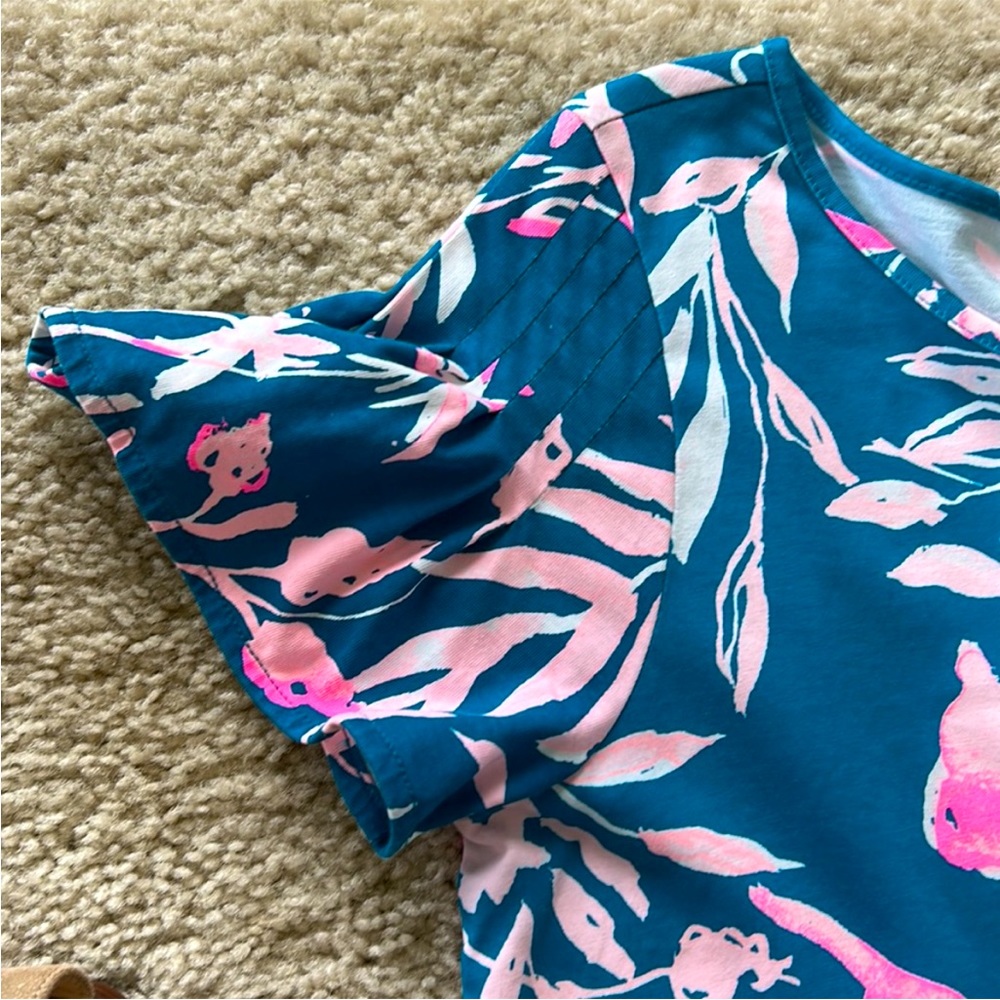 Lilly Pulitzer Marah Dress Tidal Wave It’s Prime Time Engineered - Picture 4 of 7